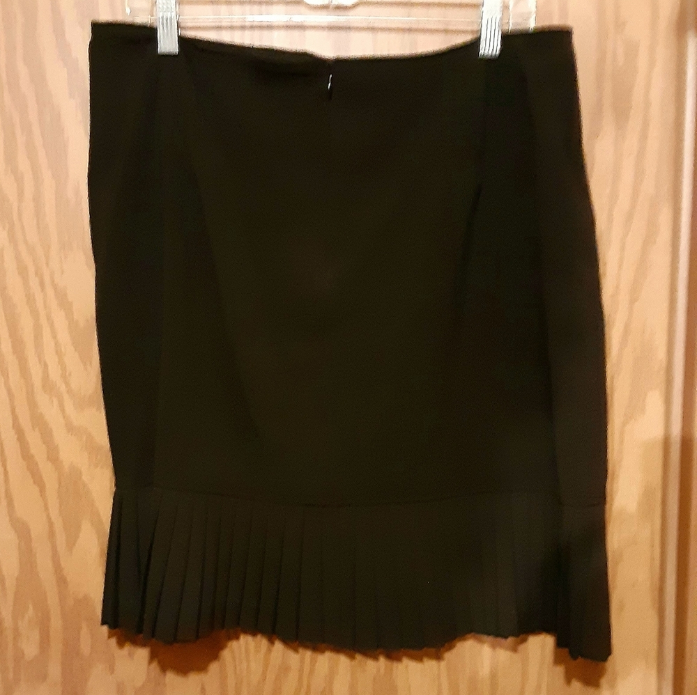 Briggs New York black skirt size 16